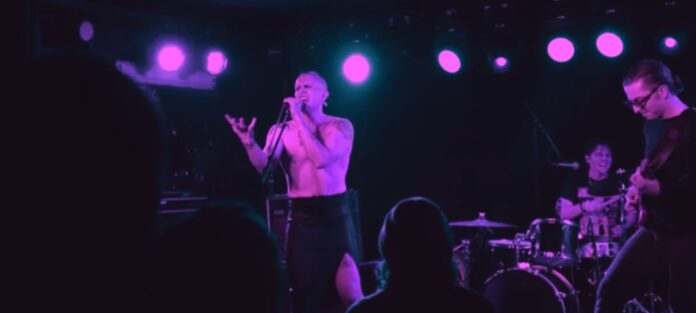 Queer punk band NOTNORTH performing live