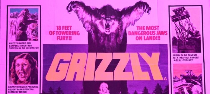 poster for 1976 film GRIZZLY